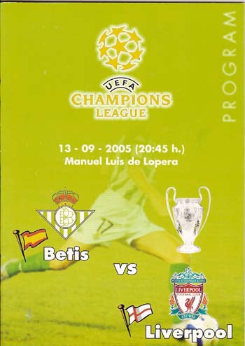 Real Betis v Liverpool FC